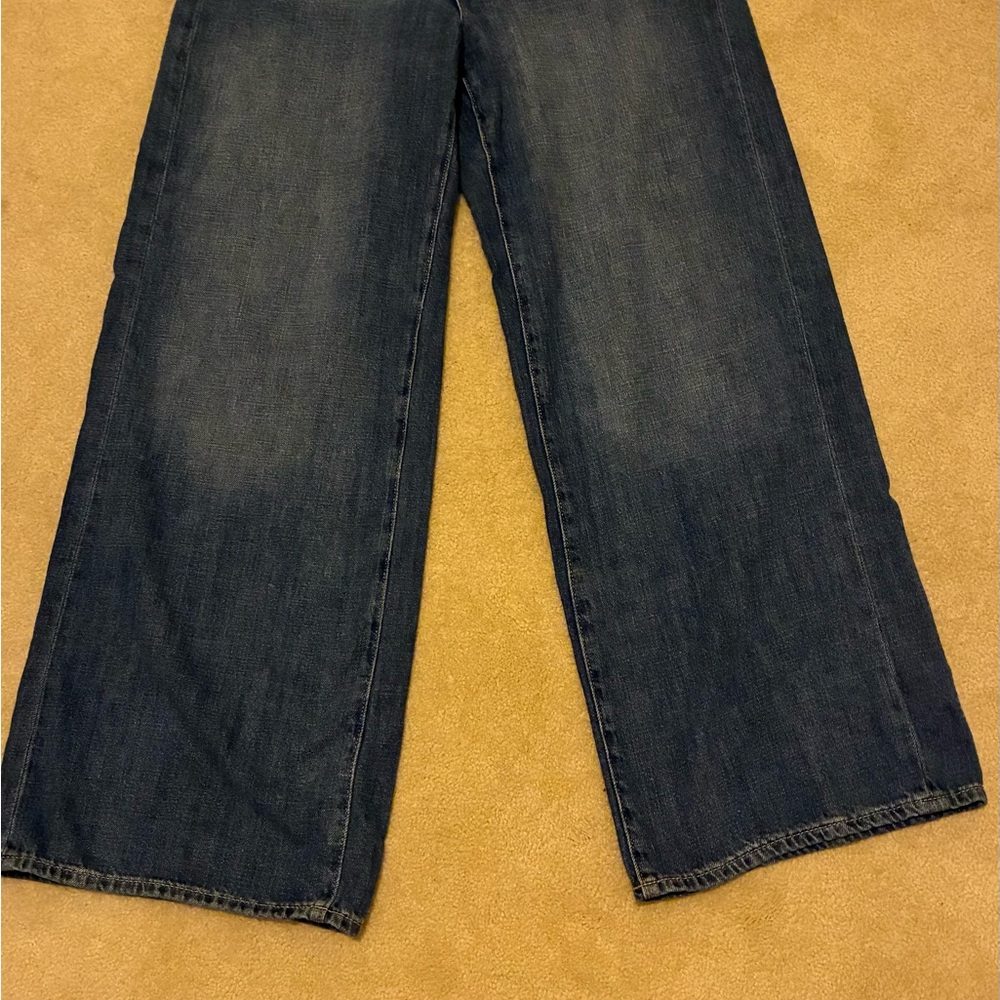 GAP Women’s Relaxed Fit Dark Blue Jeans